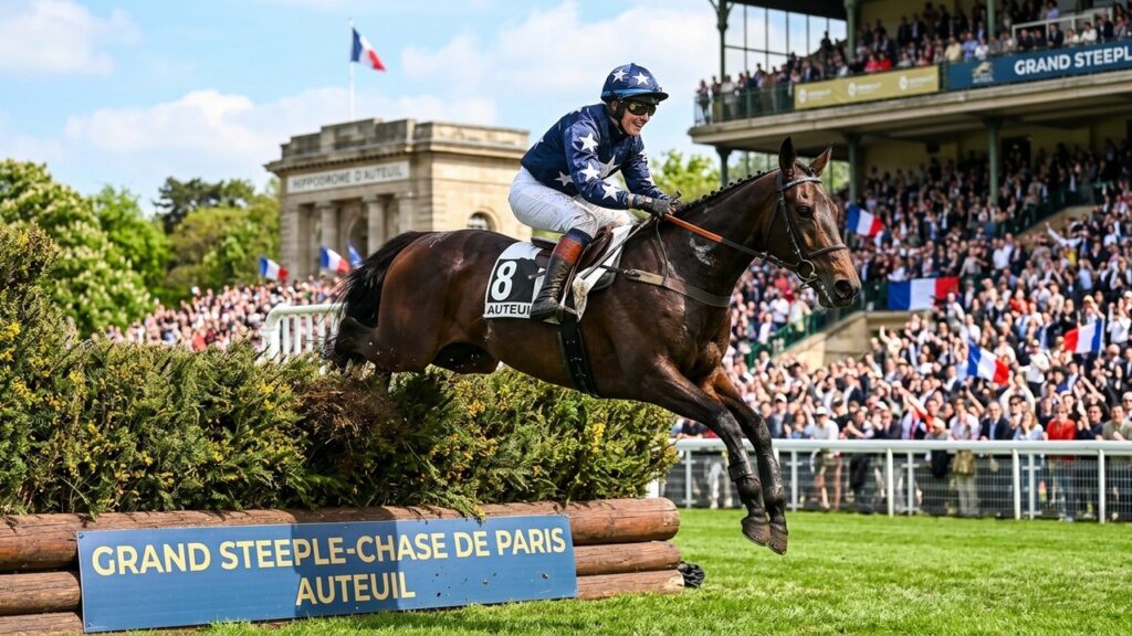 Charlotte Prichard Brille au Grand Steeple-Chase de Paris 2026