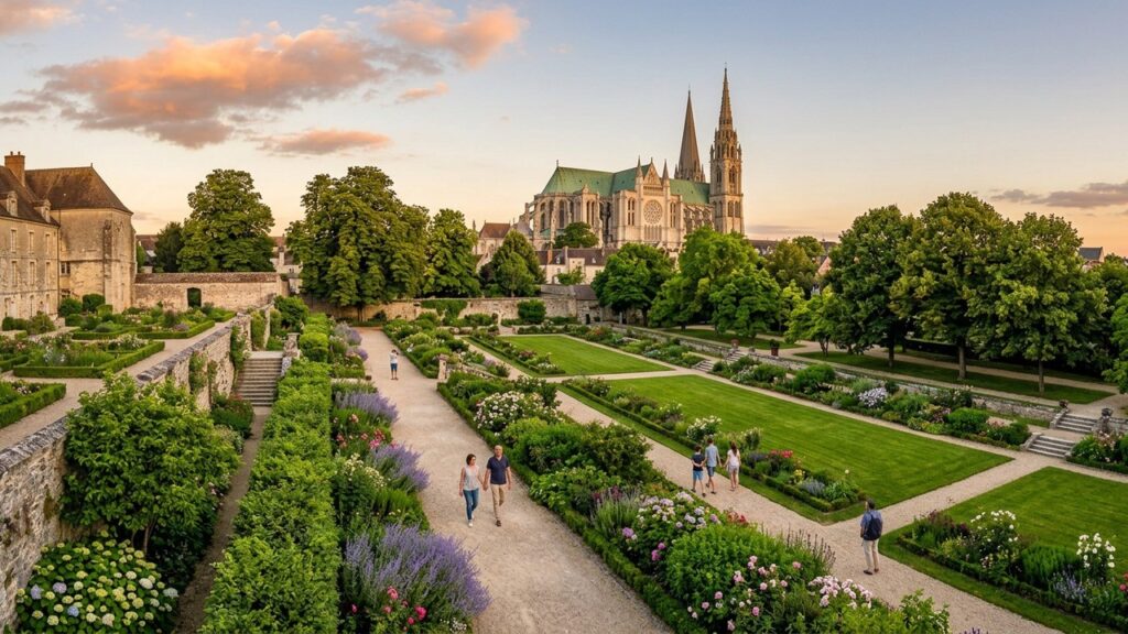Chartres : Jardins de l’Évêché rouvrent enfin entre béton et nature
