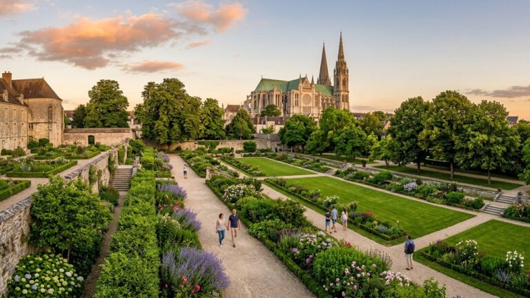 Chartres : Jardins de l’Évêché rouvrent enfin entre béton et nature