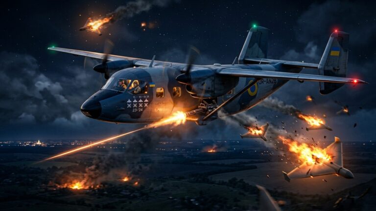 Chasseur de Drones Ukrainien : Un An-28 Abat 213 Appareils Russes