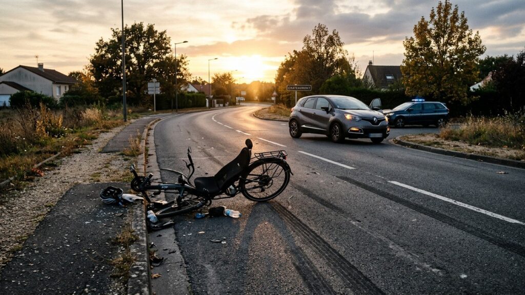 Châteauroux : Drame Routier Impliquant Cycliste et Automobiliste