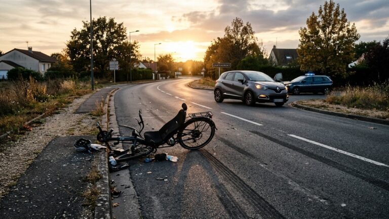 Châteauroux : Drame Routier Impliquant Cycliste et Automobiliste