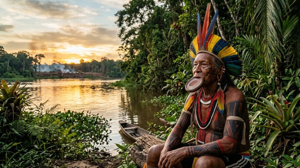 Chef Raoni en Soins Intensifs : L&rsquo;Amazonie en Perte de Son Symbole