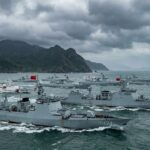 Chine Déploie Plus de 100 Navires : Tensions Explosives avec Taïwan