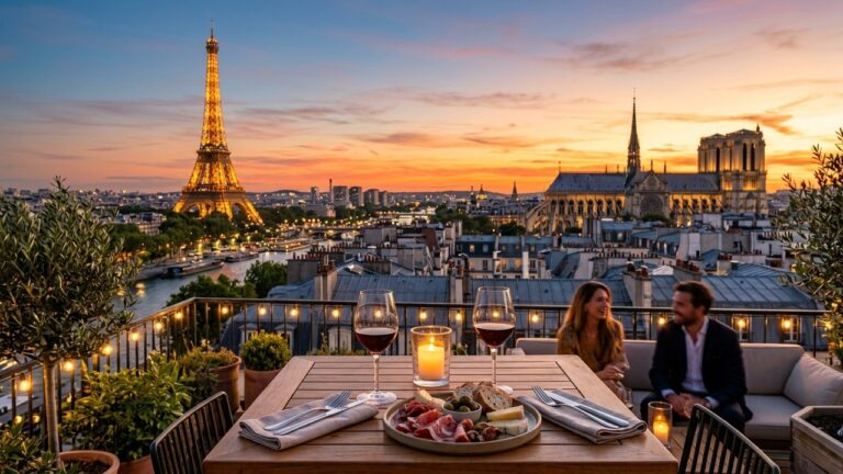 Cinq Rooftops à Paris Offrant des Vues Exceptionnelles