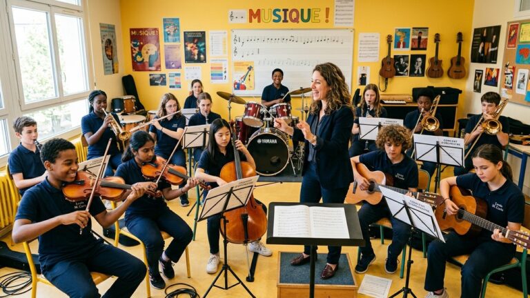 Classe Orchestre : 100% Réussite Brevet et Moins de Sanctions