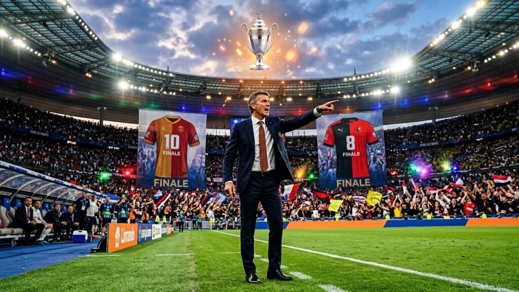 Claude Puel Met la Pression Avant la Finale Lens-Nice