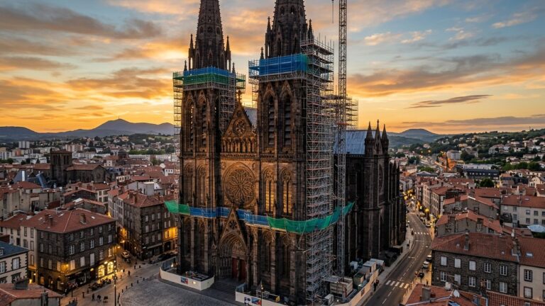 Clermont-Ferrand : la Cathédrale Notre-Dame lance une vaste restauration