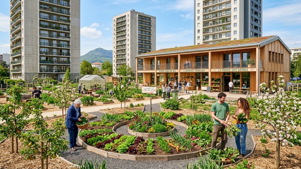 Clermont-Ferrand : Un Jardin Bio Au Pied Des Tours