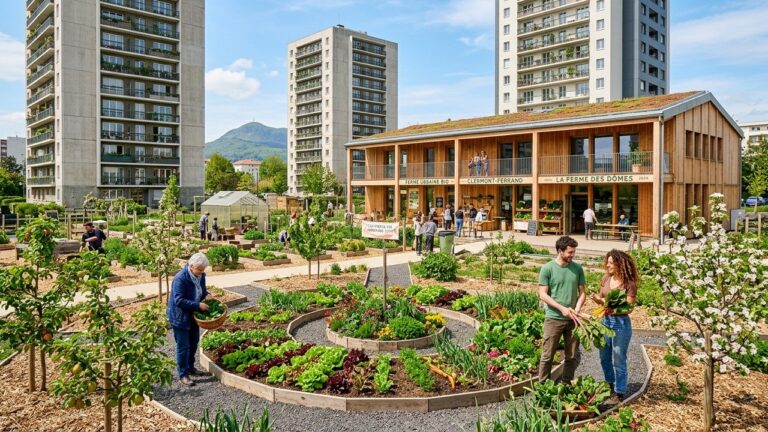 Clermont-Ferrand : Un Jardin Bio Au Pied Des Tours