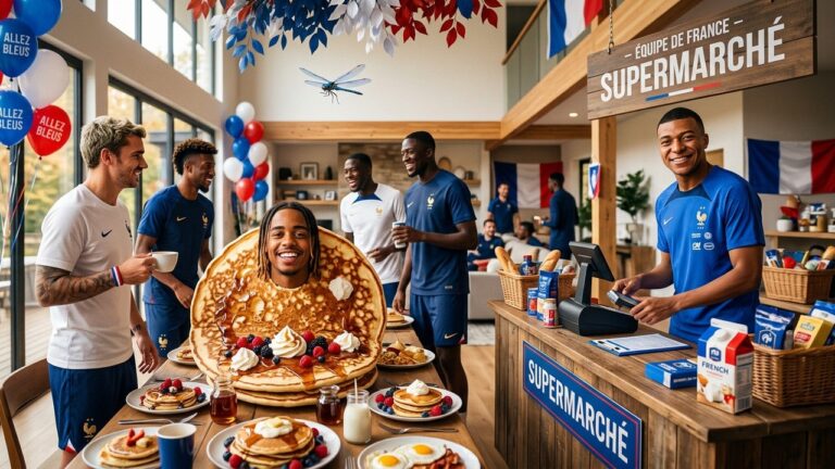 Clip Original des Bleus : Barcola en Pancake et Mbappé à la Caisse pour le Mondial 2026