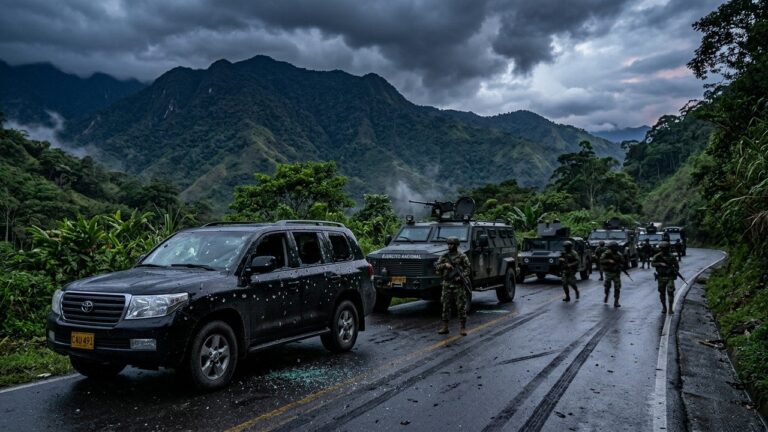 Colombie : Attaque Violente Contre un Sénateur Favori à Deux Semaines de la Présidentielle