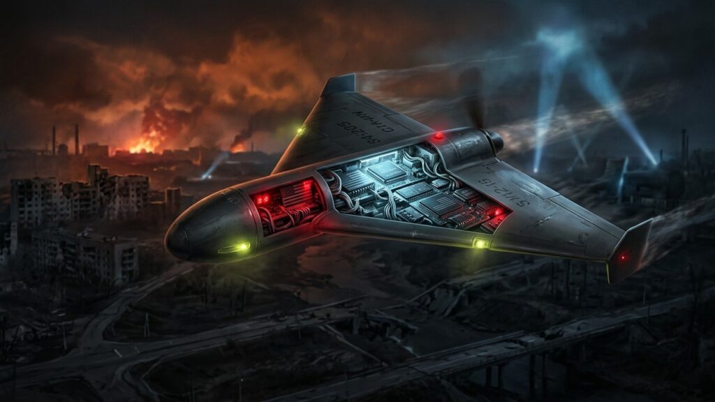 Composants Américains Dans Drones Shahed Russes : Alerte en Ukraine
