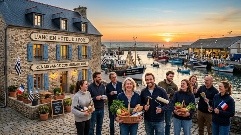 Concarneau : L&rsquo;Ancien Hôtel des Gens de Mer Racheté par un Collectif Local