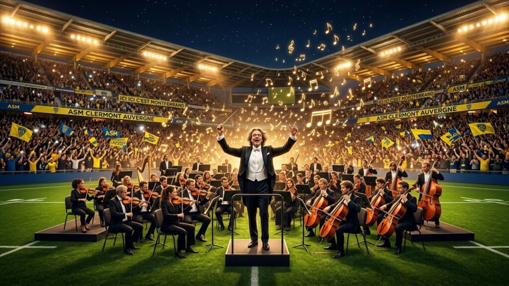 Concert Classique au Stade Michelin : Musique et Rugby à Clermont