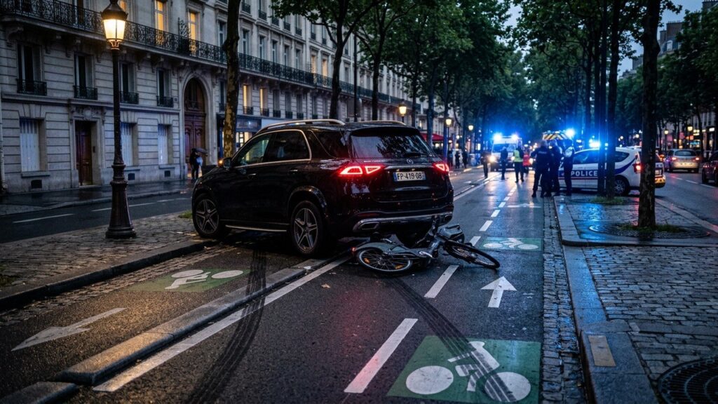 Conducteur Réincarcéré Après La Mort D&rsquo;Un Cycliste À Paris