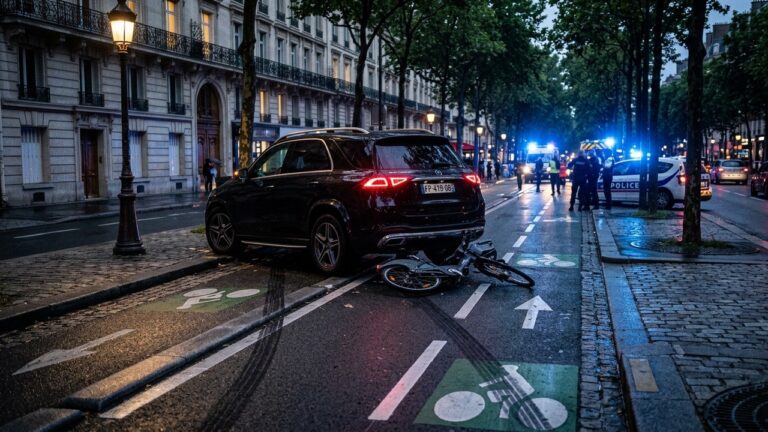 Conducteur Réincarcéré Après La Mort D&rsquo;Un Cycliste À Paris