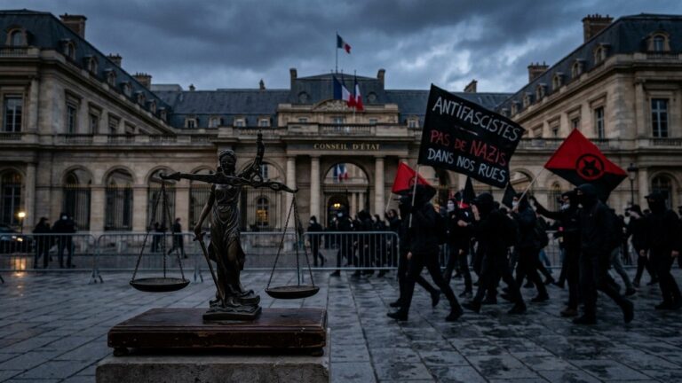 Conseil d’État Valide Dissolution de La Jeune Garde