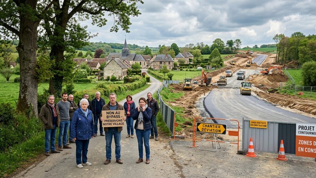 Contournement à La Chapelle-en-Serval : Colère des Habitants Face à la Bétonisation