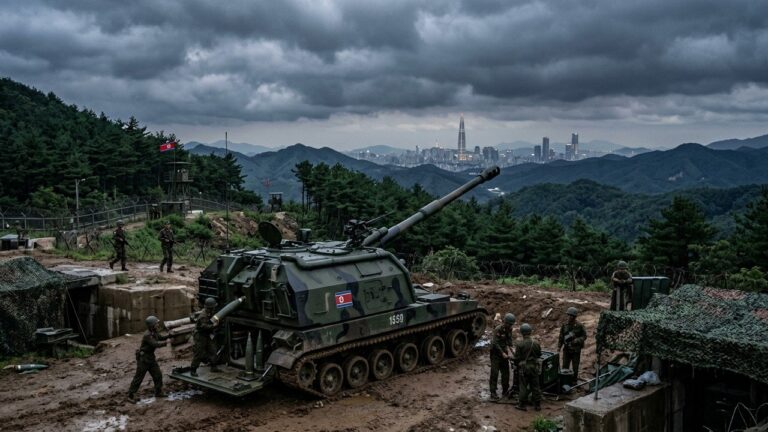 Corée du Nord Déploie Nouvel Obusier Menace Séoul