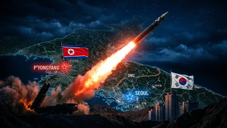 Corée du Nord : Nouveaux Tirs de Missiles Balistiques, Séoul Promet Réponse Écrasante