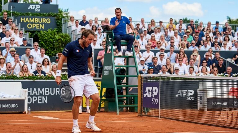 Corentin Moutet Baisse Son Short à Hambourg : Incident Inattendu Avant Roland-Garros