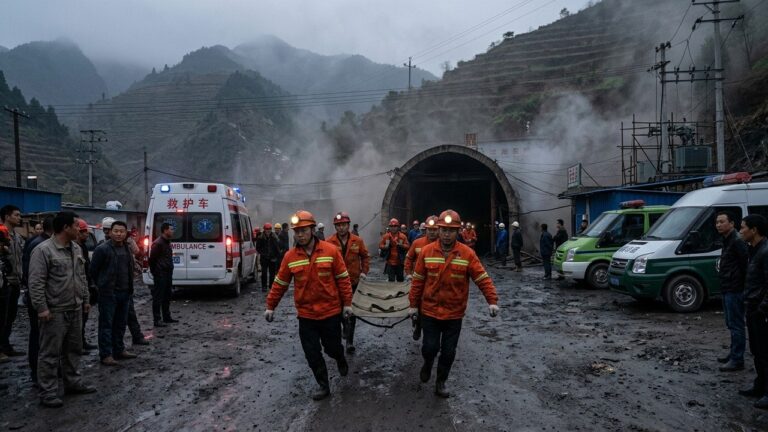 Coup De Grisou En Chine : Au Moins 82 Morts Dans Une Mine De Charbon