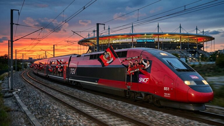 Coupe de France : SNCF Organise un TGV Spécial pour les Fans Niçois