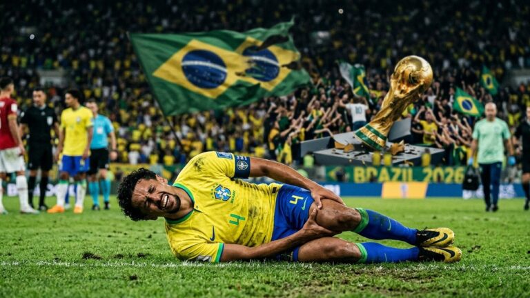 Coupe du Monde 2026 : Brésil Touché par l’Hécatombe des Blessures