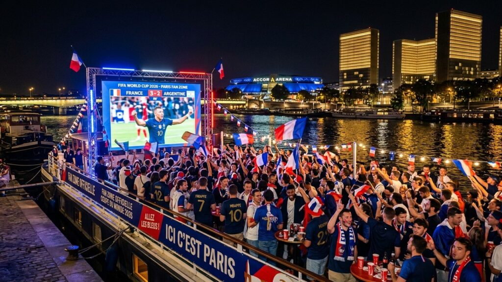 Coupe du Monde 2026 : Fan Zone Géante sur les Berges de la Seine à Paris