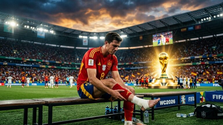 Coupe du Monde 2026 : Fermin Lopez Blessé, Coup Dur pour l&rsquo;Espagne