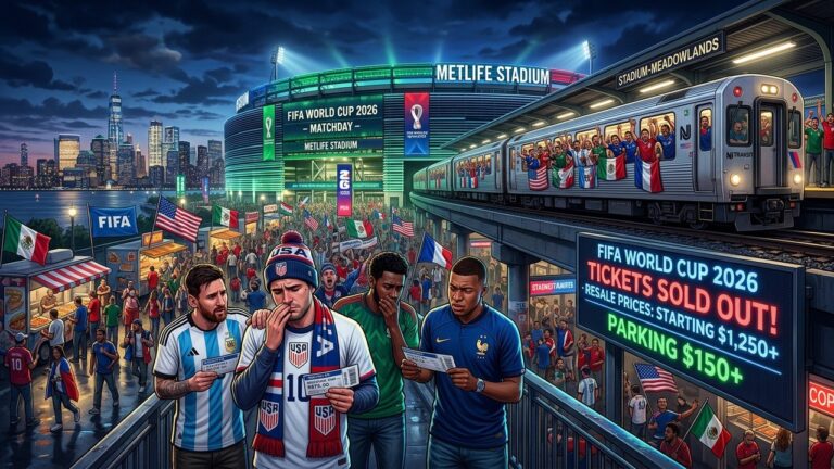 Coupe du Monde 2026 : Fifa Dénonce Tarifs Élevés Trains Metlife Stadium