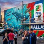 Coupe du Monde 2026 : Fresque Géante à Dallas Remplacée, Habitants Choqués