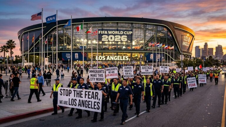 Coupe du Monde 2026 : Grève Menacée au Stade de Los Angeles Contre l&rsquo;ICE