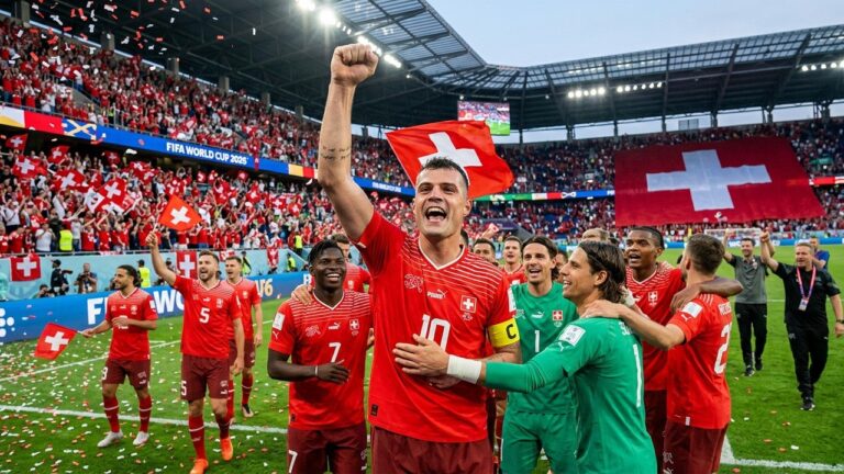 Coupe du Monde 2026 : La Liste de la Suisse avec Xhaka