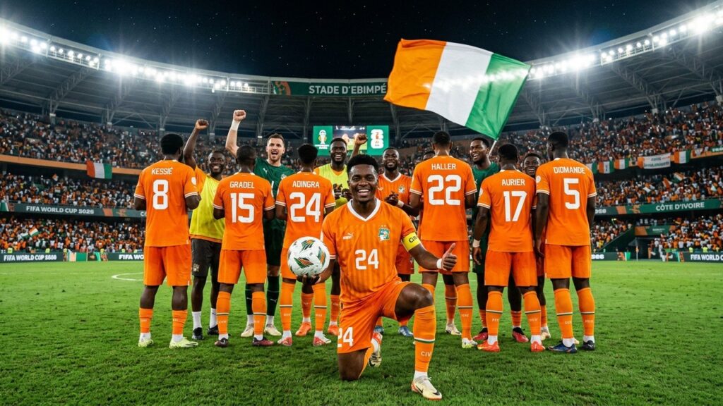 Coupe du Monde 2026 : La Liste des 26 Éléphants de Côte d’Ivoire