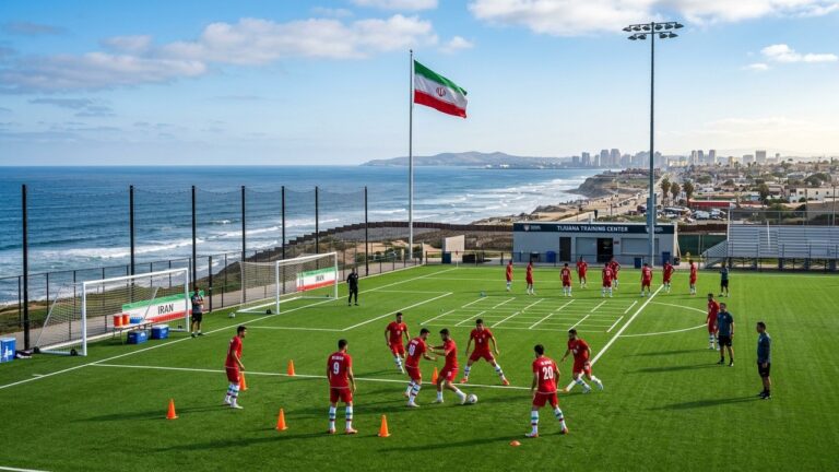 Coupe du Monde 2026 : L&rsquo;Iran Délocalise Son Camp au Mexique