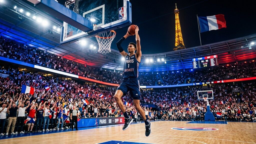 Coupe du Monde Basket 2031 France : Détails Budget Salles Wemby