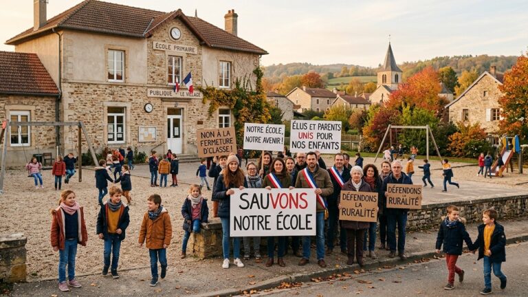 Courson-Monteloup : Mobilisation pour Sauver la Classe de l&rsquo;École du Village