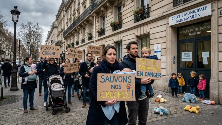 Crèches Menacées à Paris : Le Désarroi de 1600 Familles