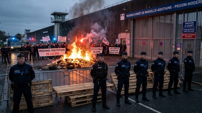 Crise Dans Les Prisons Françaises : Surpopulation Et Colère Des Surveillants