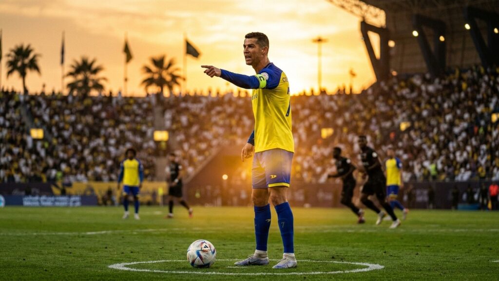 Cristiano Ronaldo :Generating the blog article « C’est du Football, Pas une Guerre ! »