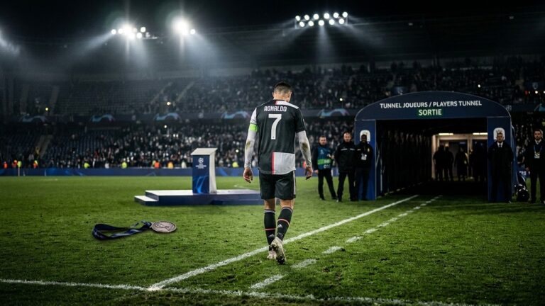 Cristiano Ronaldo Quitte La Pelouse Sans Médailles Après Défaite