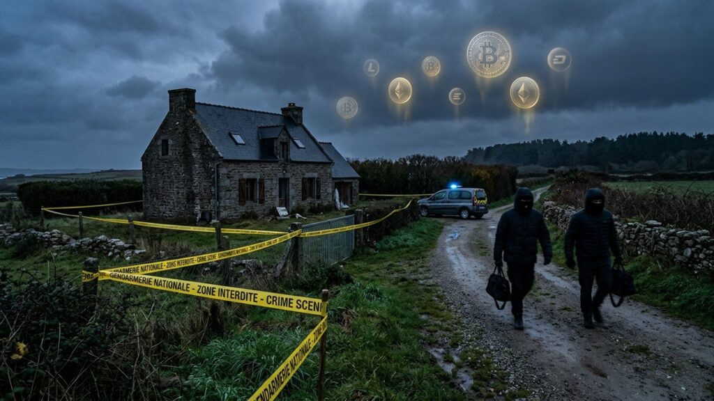Cryptomonnaies : Famille Séquestrée dans le Finistère