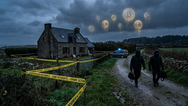 Cryptomonnaies : Famille Séquestrée dans le Finistère