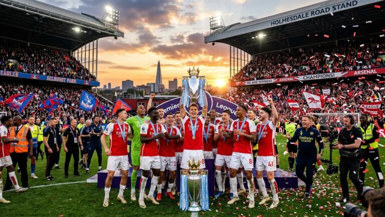 Crystal Palace Arsenal : Heure, Chaîne TV et Enjeux du Dernier Match