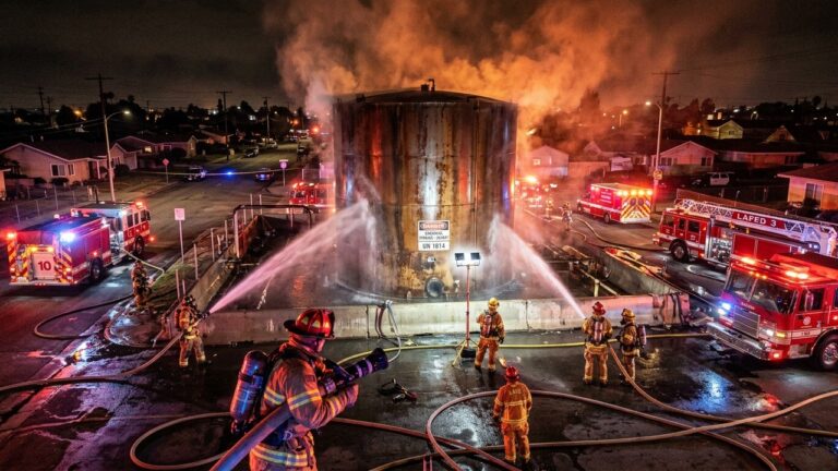 Cuve Chimique Menace D&rsquo;Exploser À Los Angeles : 40 000 Évacués