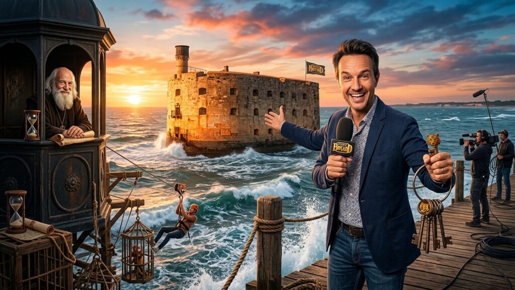 Cyril Féraud Nouveau Animateur de Fort Boyard : Une Page Qui Se Tourne