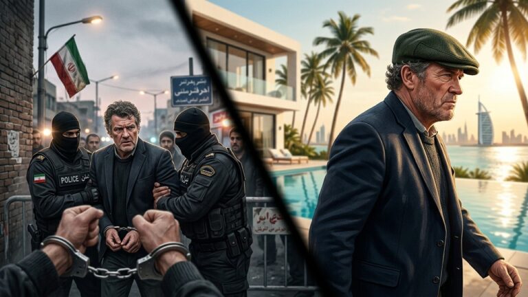 Daniel Kinahan : De l&rsquo;Exil Doré à DubaiStructuration du récit sur la guerre en Iran et l&rsquo;arrestation à sa Chute Spectaculaire
