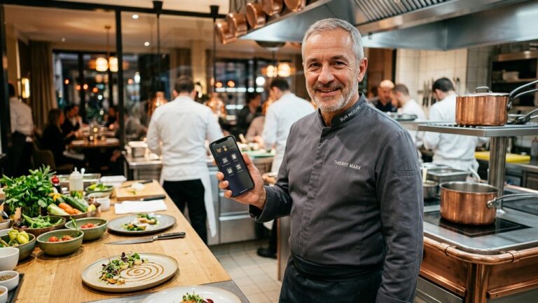 Dans le Smartphone de Thierry Marx : Les Secrets d’un Chef Étoilé